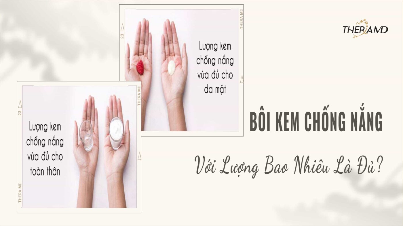 bôi kem chống nắng bao nhiêu là đủ 2