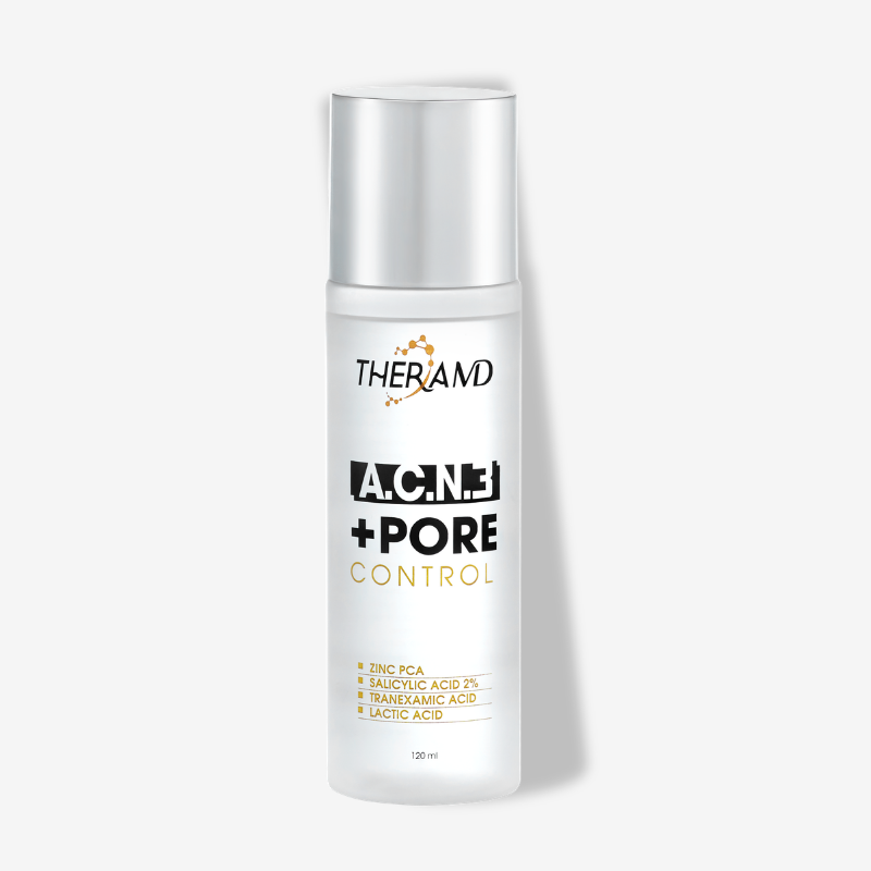 Tinh chất giảm mụn chứa BHA 2% nền cồn Hybrid* – THERAMD A.C.N.3+PORE CONTROL – 120ml